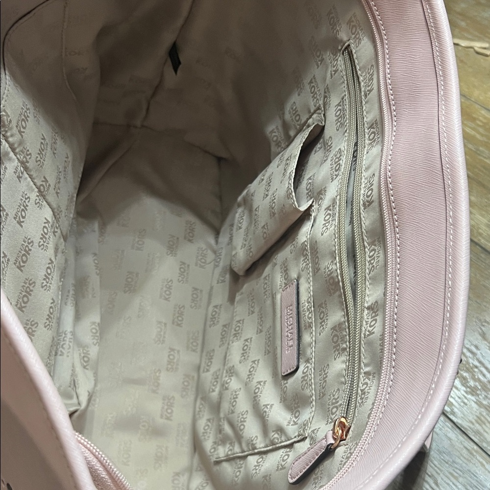 Michael Kors Blush Pink Perforated Tote - Picture 3 of 12